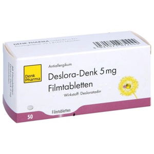 DESLORA-Denk 5 mg Filmtabletten Produktbild