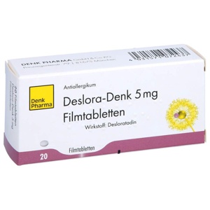 DESLORA-Denk 5 mg Filmtabletten Produktbild