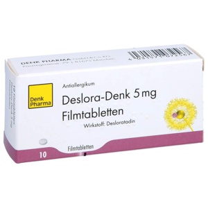 DESLORA-Denk 5 mg Filmtabletten Produktbild