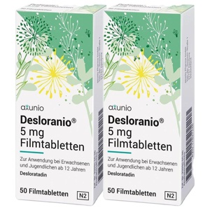 DESLORANIO 5 mg Filmtabletten Produktbild