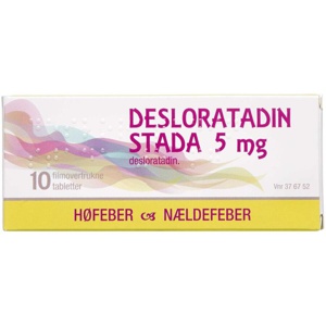 Desloratadin Stada 5 mg - 10 tabletter produktbillede