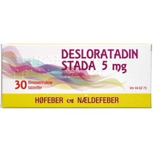Desloratadin Stada 5 mg - 30 tabletter produktbillede