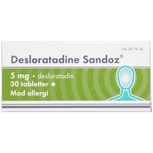 Desloratadine "Sandoz" produktbillede
