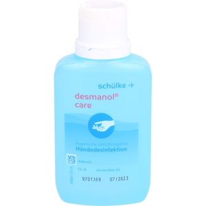 DESMANOL care alkoholische Händedesinfektion Produktbild