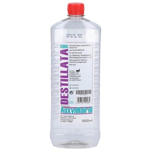 DESTILIERTES Wasser Aquadest Produktbild