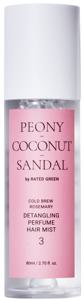 Detangling Perfume Hair Mist 3 - Peony-Coconut-Sandal produkt bild