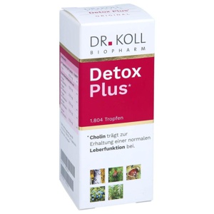 DETOX Plus Dr.Koll Gemmo Komplex Cholin Tropfen Produktbild