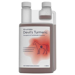Devil``s Turmeric flüssig für Pferde, 1 l Flüssigkeit Produktbild