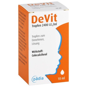 DEVIT Tropfen 2400 I.E./ml Tropfen zum Einnehmen Produktbild