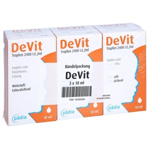 DEVIT Tropfen 2400 I.E./ml Tropfen zum Einnehmen Produktbild