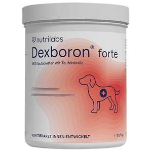 Dexboron forte Kautabletten für Hunde, 450 St Kautabletten Produktbild