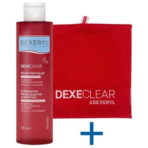 DEXERYL DEXECLEAR Reinig.Gel schäum.unreine Haut Produktbild