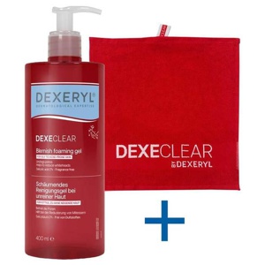 DEXERYL DEXECLEAR Reinig.Gel schäum.unreine Haut Produktbild