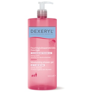 Dexeryl Moisturizing Shower Gel 500ml produktbillede