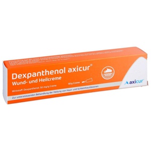 DEXPANTHENOL axicur Wund- und Heilcreme 50 mg/g Produktbild