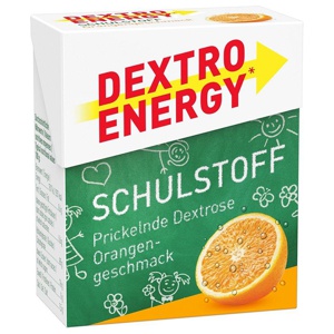 Dextro Energy Schulstoff Orange Produktbild
