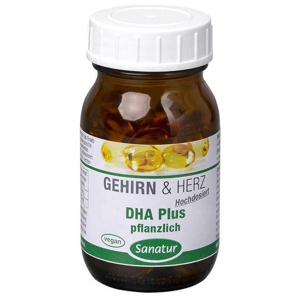 DHA PLUS pflanzlich Kapseln Produktbild