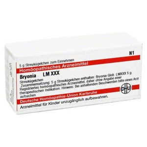 DHU LM Bryonia XXX Globuli, 5 g Globuli Produktbild