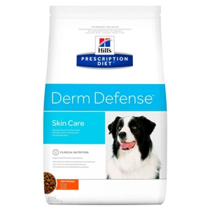 Diætetisk fuldfoder Derm Defense kylling 12 kg produktbillede