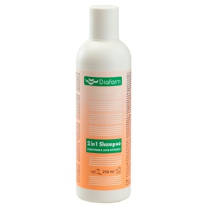 Diafarm 2-in-1 Shampoo Til Dyr 250 ml produktbillede