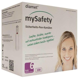 DIAMET mySafety Sicherheits-Pen Kan.31 G 0,25x6 mm Produktbild