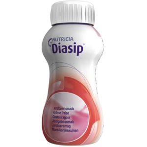 Diasip Jordbær 4 x 200 ml produktbilde