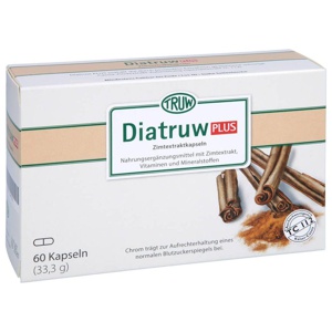 DIATRUW Plus Zimtextraktkapseln Produktbild