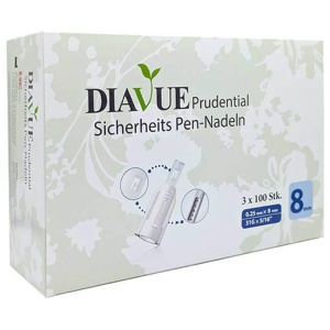DIAVUE Prudential Sicherheits-Pen-Nadeln 31 Gx8 mm Produktbild
