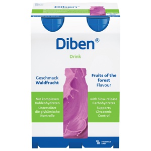 Diben Drink næringsdrikk, Skogsbær, 4x200 ml produktbilde