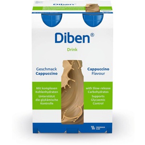 DIBEN DRINK Cappuccino 1.5 kcal/ml Trinkflasche Produktbild