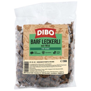 DIBO BARF-Leckerli mit Wild Produktbild