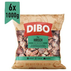 DIBO Frostfutter Hirsch 6x1 kg Produktbild