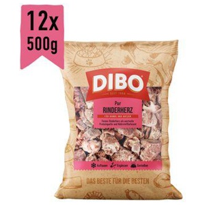 DIBO Frostfutter Rinderherz 12x500 g Produktbild