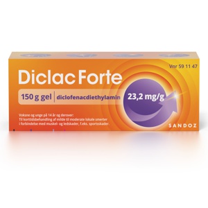 Diclac Forte Gel produktbillede