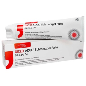 DICLO-ADGC Schmerzgel forte 20 mg/g Produktbild