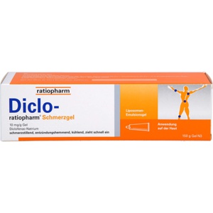 DICLO-RATIOPHARM Schmerzgel Produktbild