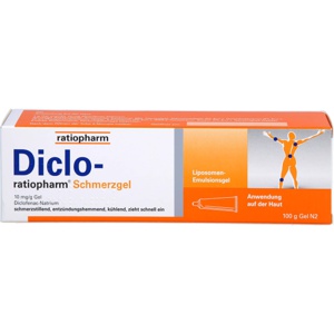 DICLO-RATIOPHARM Schmerzgel Produktbild