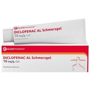 DICLOFENAC AL Schmerzgel 10 mg/g Produktbild