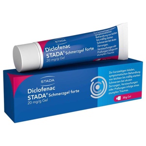 DICLOFENAC STADA Schmerzgel forte 20 mg/g Produktbild