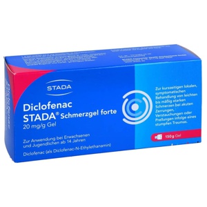 DICLOFENAC STADA Schmerzgel forte 20 mg/g Produktbild