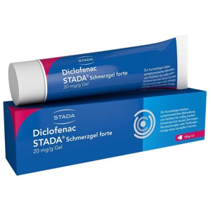 DICLOFENAC STADA Schmerzgel forte 20 mg/g Produktbild