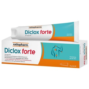 DICLOX forte 20 mg/g Gel Produktbild