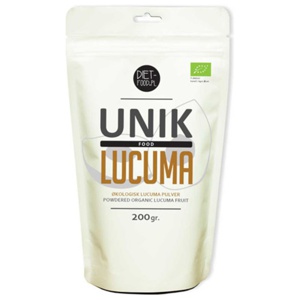 Unik Food Lucuma pulver Ø 200 g produktbillede