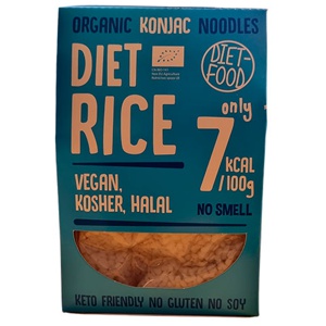 Diet-food Shirataki Ris Økologisk   385 g produktbillede