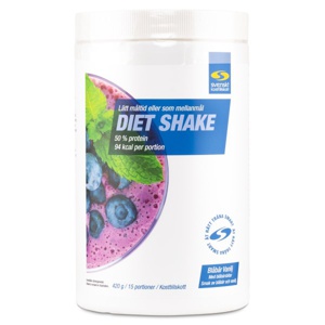 Diet Shake Blåbær & vanille 420 g produktbillede