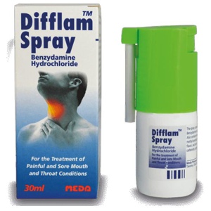 Difflam throat & mouth spray product image