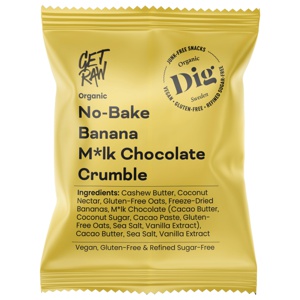 Dig No-Bake Banana M*lk Chocolate Crumble 35 g produkt bild
