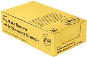 Dig No-Bake Banana Mlk Chocolate Crumble 12 st produkt bild