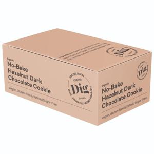 Dig No-Bake Hazelnut Dark Chocolate Cookie 12x30g produkt bild