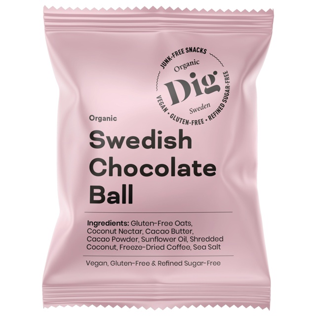 Dig Organic Chocolate Ball 25 g